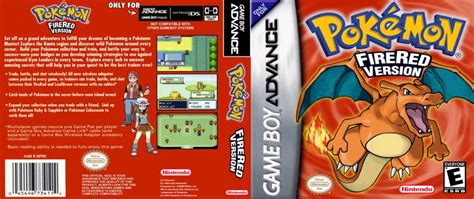 Pokémon Firered Version Game Boy Advance Videogamex