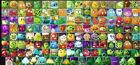 Every Plant In Plants Vs Zombies 2 In One Picture Plantsvszombies