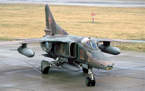 Russias Mig 27 Attack Jet Had A Gatling Gun So Powerful It Blew Off Its Own Landing Lights