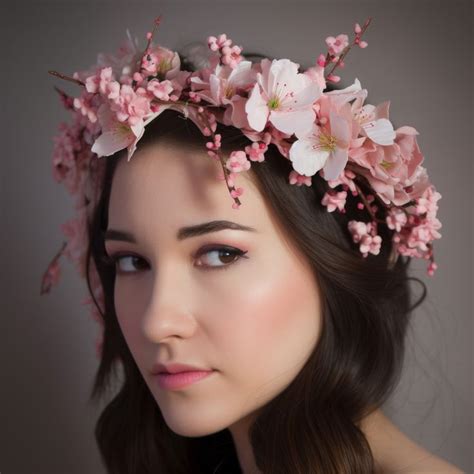 Blooming With Style Create Your Own Diy Cherry Blossom Headpiece In