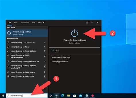 Adjust Your Power And Sleep Mode Settings In Windows 10 Divi Project