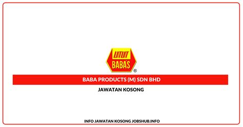 Msu don't tell people how to do things, tell them what products does the baba products m sdn bhd buy? Jawatan Kosong Baba Products (M) Sdn Bhd » Jobs Hub