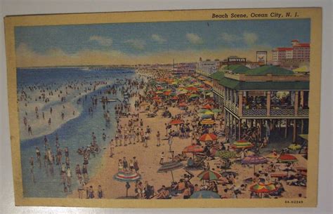 Vintage Postcard Ocean City New Jersey May 10 1938 Dave Flickr