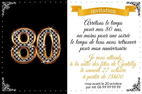 Texte De Carte Anniversaire 80 Ans Elevagequalitetouraine