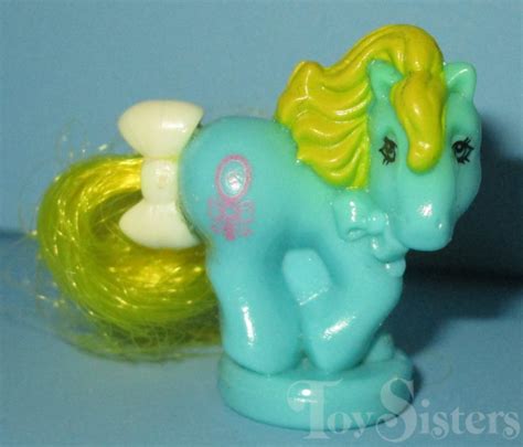 Vintage My Little Pony Petite Ponytail Ponies Set 3 Mirror Toy Sisters