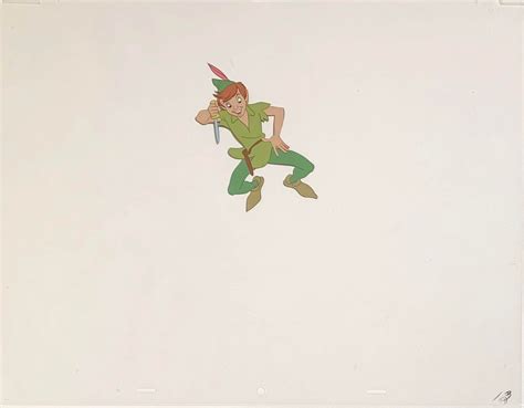 Animation Collection Original Production Animation Cel Of Peter Pan