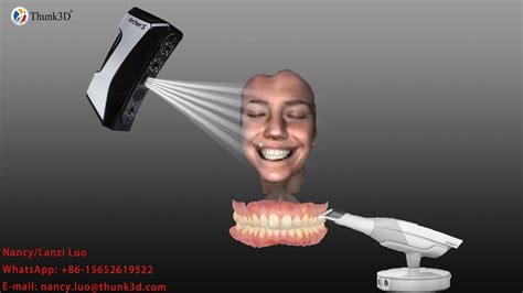 3shape Intraoral Scanner With Thunk3d Facial 3d Scanner For Face Scan