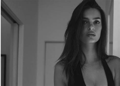 emily ratajkowski shares photos of her alluring silhouette and flaunts her fabulous figure