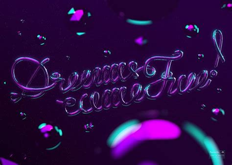 25 Bright And Funky Neon Typography Designs Bashooka Neon Typography