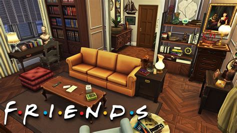 Ross Gellers Apartment From Friends The Sims 4 Apartment Renovation