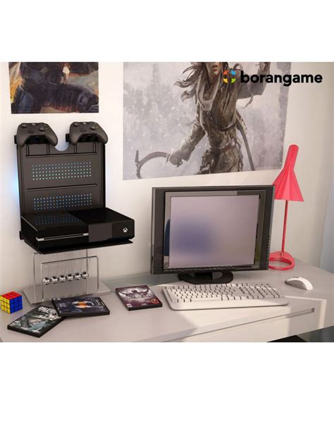Borangame Gameside Game Console Horizontal Wall Mount With