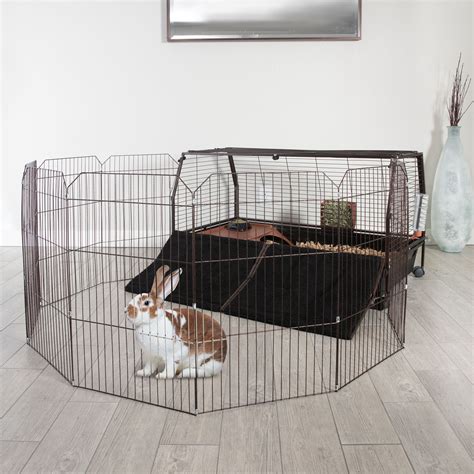 All Living Things Rabbit Home And Play Pen Habitat Your Top Pet Store
