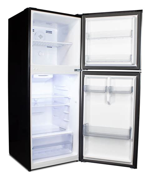 danby 7 cu ft apartment size top freezer refrigerator dff070b1b the brick