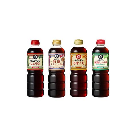 Kikkoman Soy Sauce 750 Ml Series Pet Bottle Products Japan Halal Food