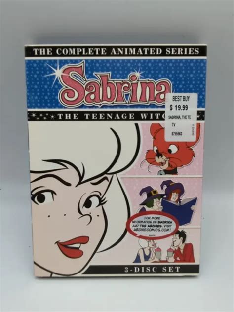 Sabrina The Teenage Witch The Complete Animated Series Dvd 3 Disc Set
