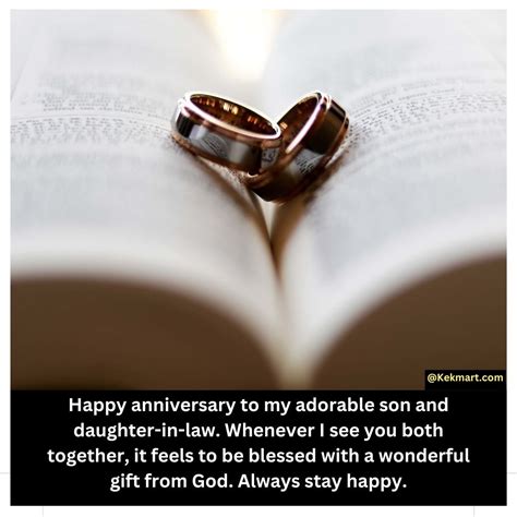 Anniversary Wishes For Son And Daughter In Law Kekmart