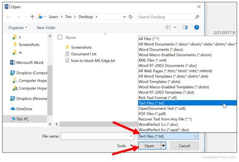 How To Open And View A Document In Microsoft Word