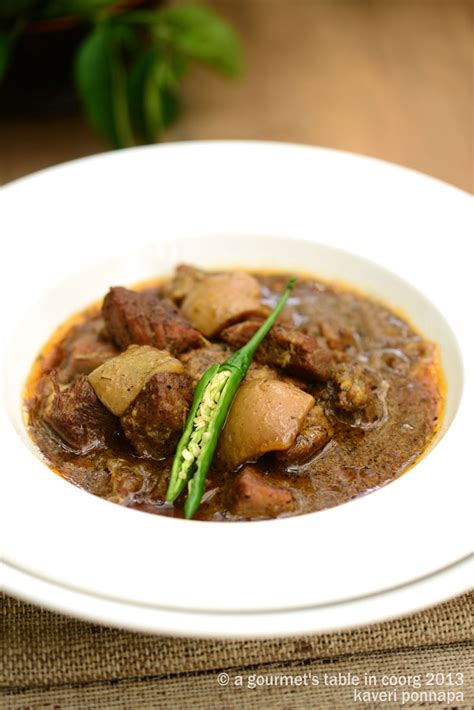 Rich Dark Pork Curry Pandi Curry Recipe