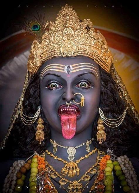 Jai Kali Maa Hail Black Mother ~ The Mother Kali Hindu Hindu Art Kali Goddess Mother