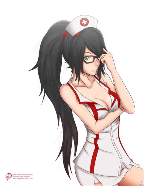 Nurse Akali Meganekko By Cleru087 On Deviantart