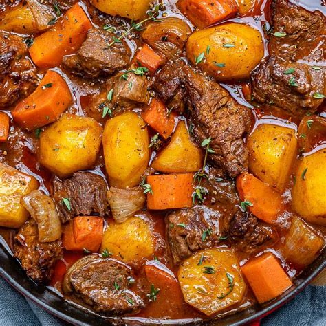 Easy Homemade Beef Stew Healthy Fitness Meals