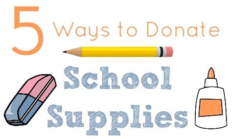 5 Ways To Donate School Supplies Southern Savers