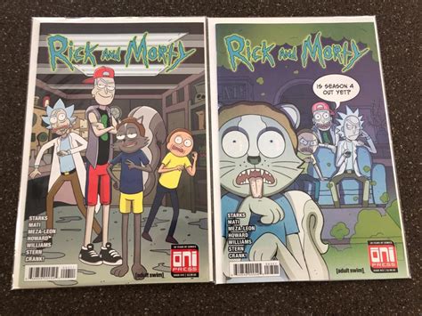 Rick And Morty 43 Regular And Variant Lot Oni Press 2018 1st Print