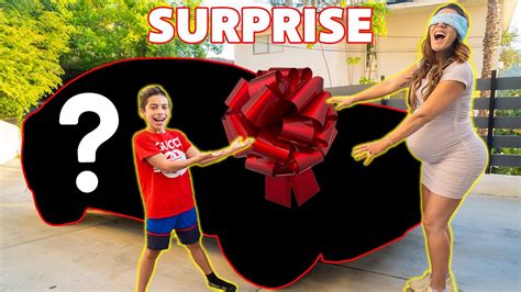 Surprising My Mom With Her Dream Car Speechless The Royalty Family Youtube