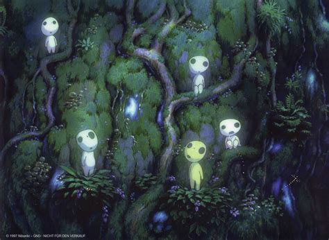 High Resolution Forest Spirit Princess Mononoke Wallpaper - doraemon