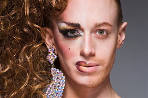 Fascinating Photographs Of New York Drag Queens In Half Drag Creative