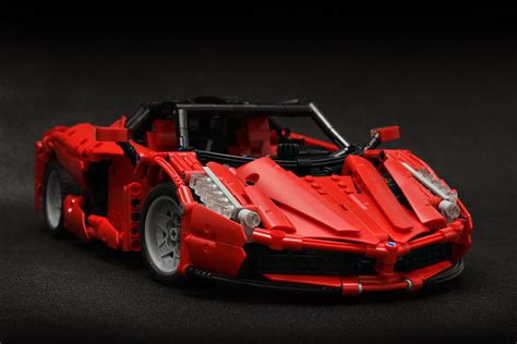 Lego Moc Ferrari Laferrari By T Lego Rebrickable Build With Lego