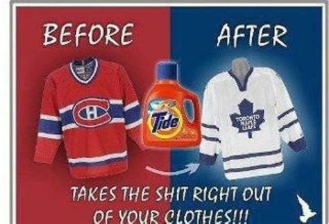 Leafs Vs Habs Memes Tides In Dirts Out Hockey Humor Toronto