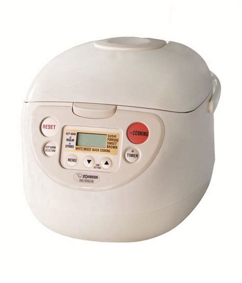 Briefly, it is a trial and error tool that functions in situations where exact and so with rice cookers. ZOJIRUSHI - Micom Fuzzy logic Rice Cooker White Price in ...