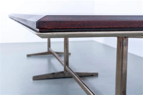Set Of 2 Pirellone Rosewood Direction Tables By Gio Ponti For Rima Italy 1958 For Sale At