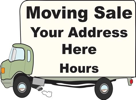 Moving Sale H Stake Yard Signs By Almostrealstandups On Etsy