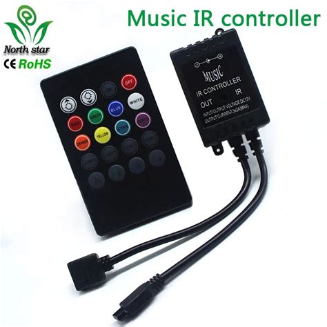 led music ir controller 12v 6a 20 keys ir remote controllers for 3528 5050 rgb led strip lights