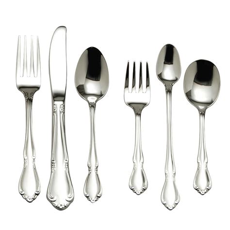 flatware sets spoon table stainless fork steel consisting elegance dining soup knife homesfeed bringing plus