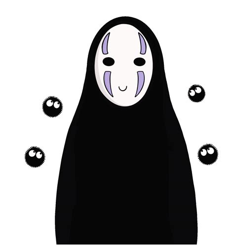 Spirited Away No Face Sticker For Ios And Android Giphy