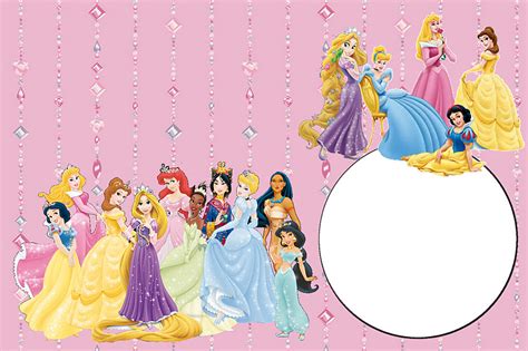 Disney Princess Free Printable Invitations Oh My Fiesta In English