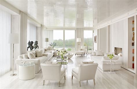 16 All White Living Rooms With Elegant Flair Living Room White White