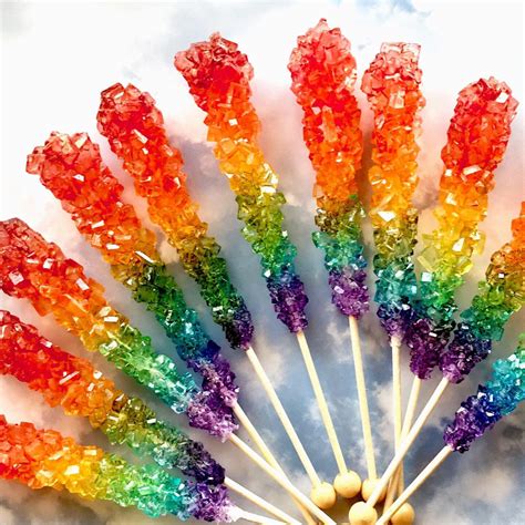 One Love Rainbow Pride Rock Candy 4pc Set I Want Candy