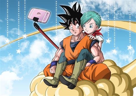 Dragon Ball cuadros de Fan Art de Goku y Bulma que son totalmente románticos Cultture