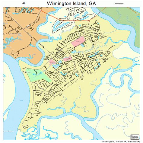 2 wilmington island rd, savannah (ga), 31410, united states. Wilmington Island Georgia Street Map 1383168