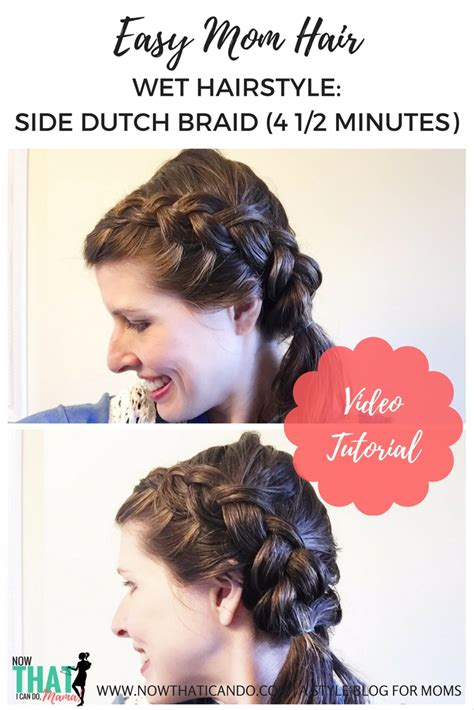 With over 25 years of international experience, she is dedicated to and specializes in providing luxury salon services to all hair types and textures and every skin tone and shade. Easy Mom Hair (Wet Hairstyle): 5-Minute Side Dutch Braid ...