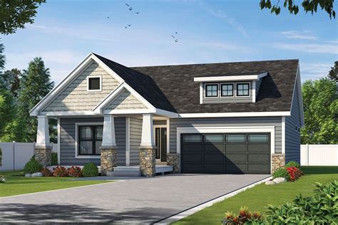 Plan 42605db 2 Bed Bungalow Plan With Optional Sunroom Craftsman