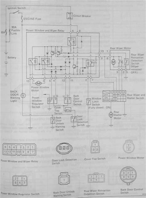 2001 Toyota 4runner Radio Wiring Diagram Electronics Schemes