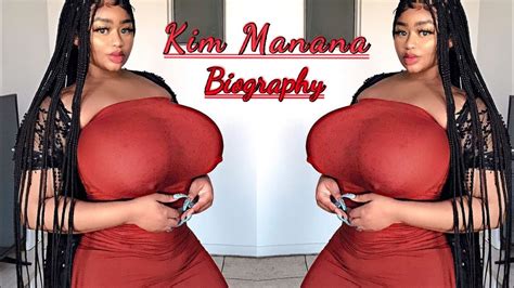 Curvy Model Kim Manana African Plus Size Model Age Lifestyle