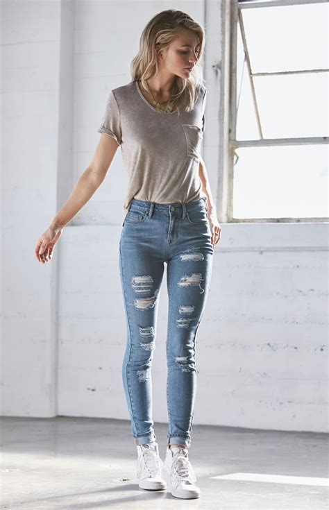 outfits with heels part 1 cute winter outfits ripped jeans slideshow read more 4 tips to