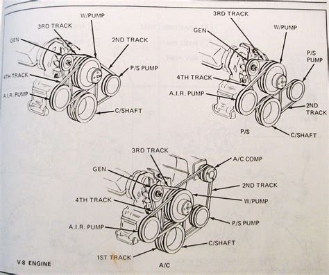 305 Engine Belt Diagram