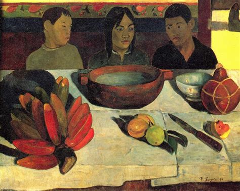The Meal Painting By Paul Gauguin